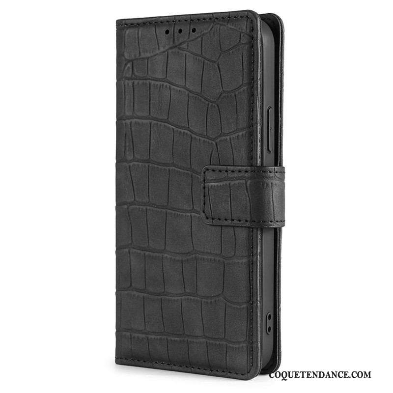 Housse Xiaomi 12 Pro Skin-Touch Crocodile