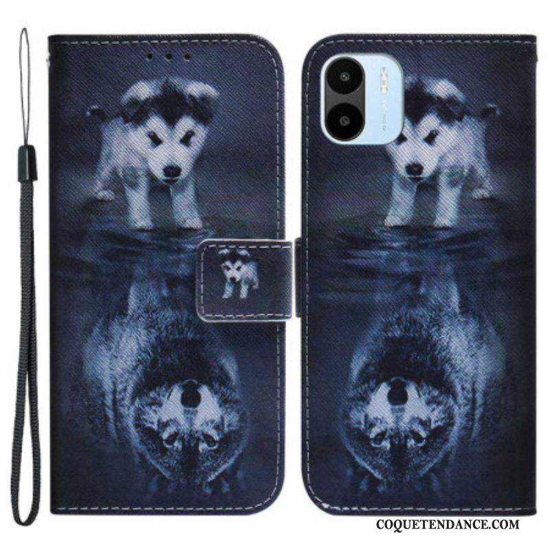 Housse Xiaomi Redmi A1 Reflet de Chien