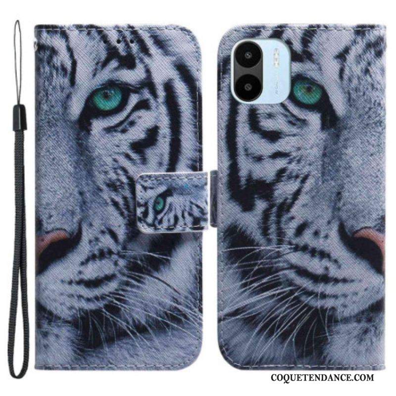 Housse Xiaomi Redmi A1 Tigre Blanc