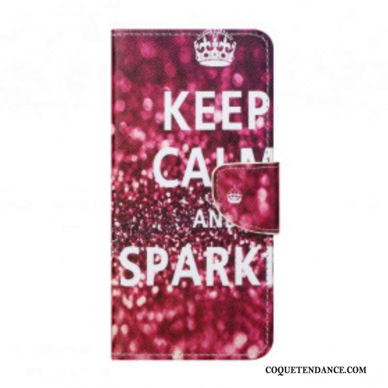 Housse Xiaomi Redmi Note 10 Pro Keep Calm and Sparkle