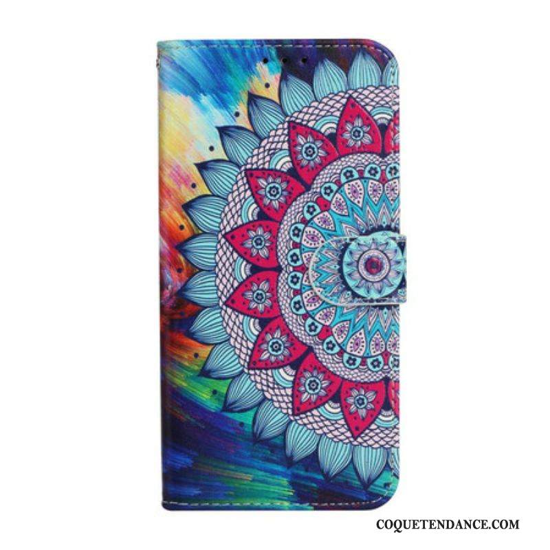 Housse iPhone 13 Mini Mandala Ultra Coloré