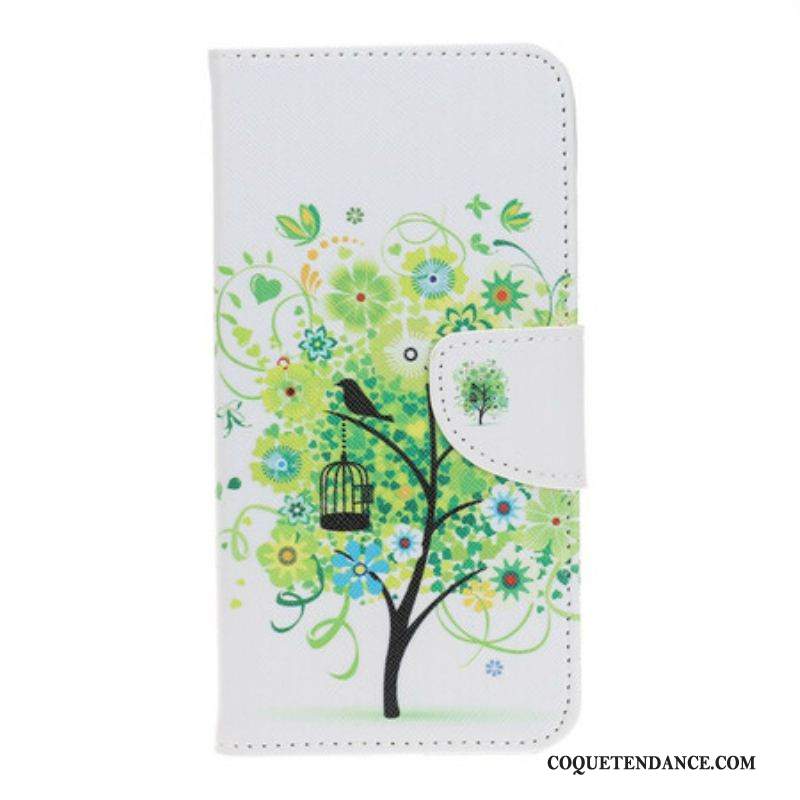 Housse iPhone 13 Pro Arbre Fleuri