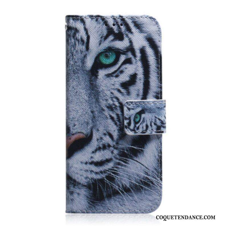 Housse iPhone 13 Pro Face de Tigre