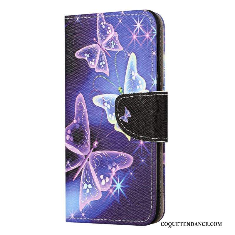 Housse iPhone 15 Papillons