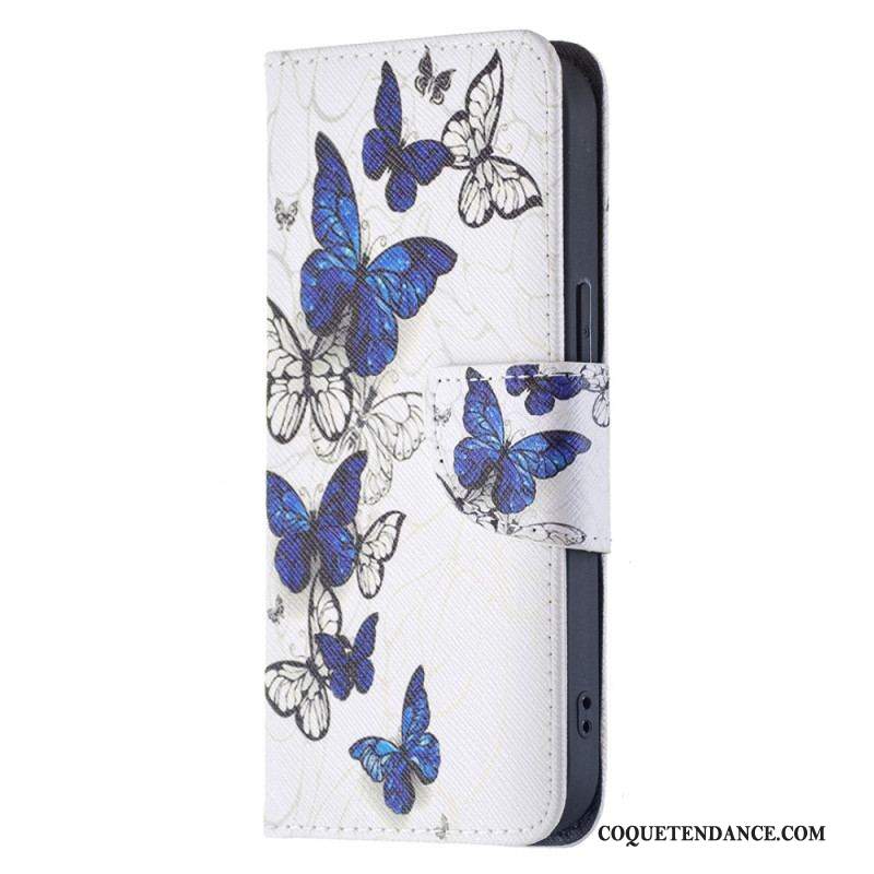 Housse iPhone 15 Papillons en Vol