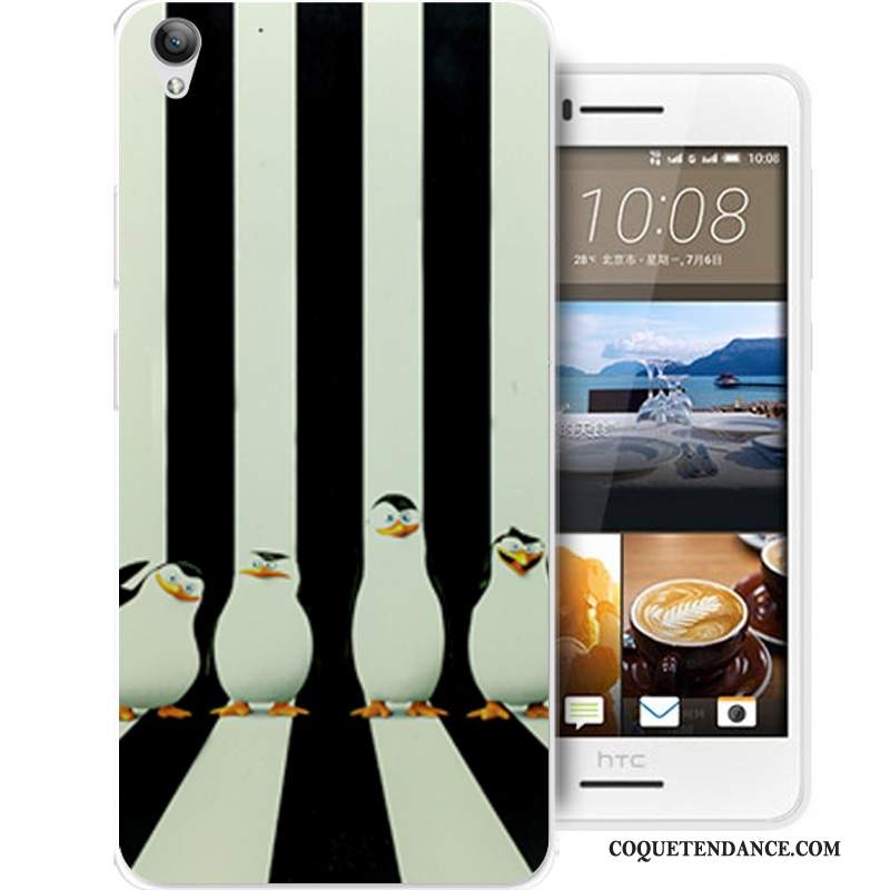 Htc Desire 728 Coque Incassable Noir De Téléphone Silicone