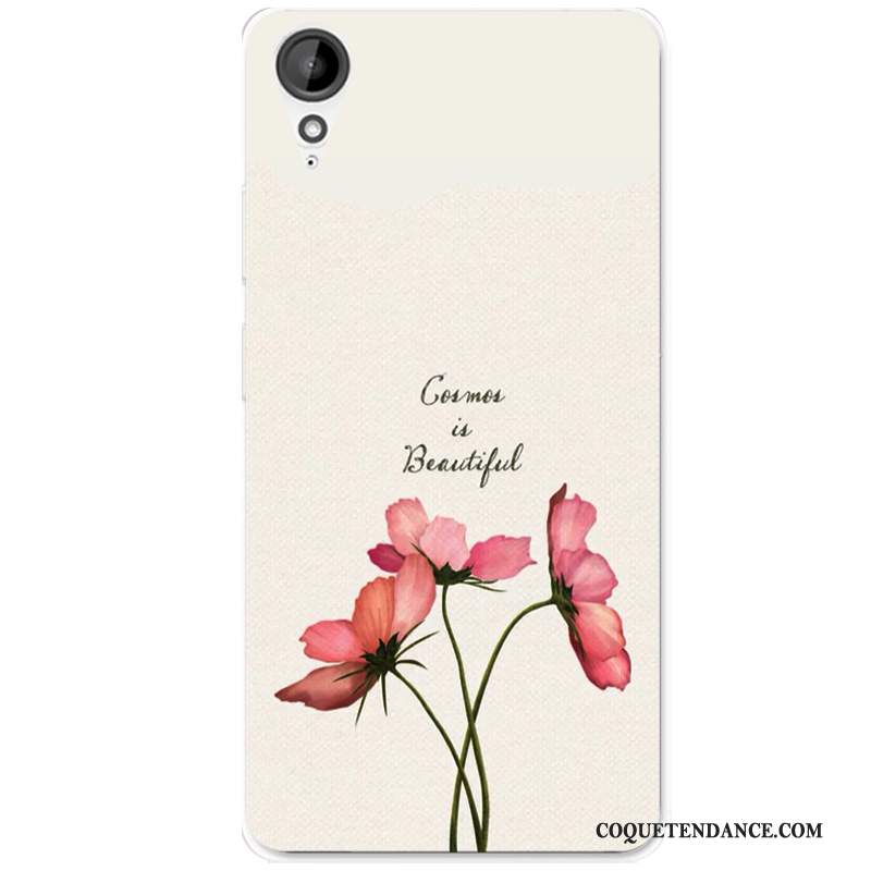 Htc Desire 825 Coque Fluide Doux Incassable Rose Tout Compris Mode