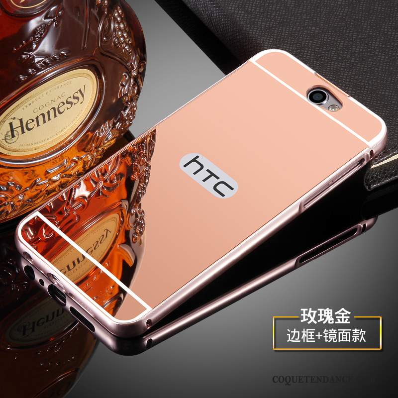 Htc One A9 Coque Métal Rose Protection Étui De Téléphone