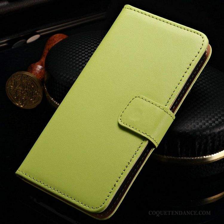 Htc One M8 Coque De Téléphone Protection Étui Vert Étui En Cuir