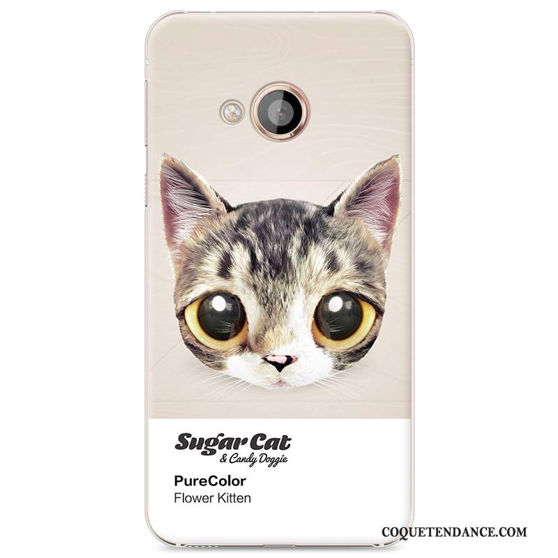 Htc U Play Coque De Téléphone Mignonne Chat Protection Difficile