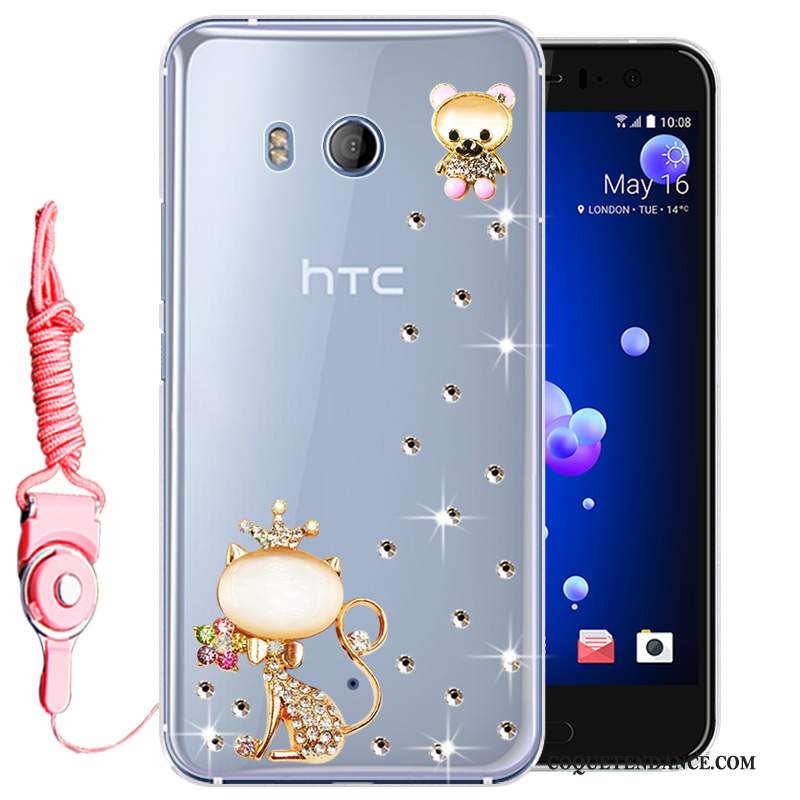 Htc U11 Coque Incassable Protection De Téléphone Or