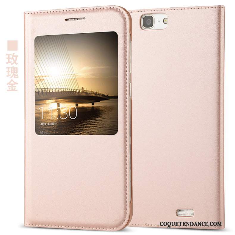 Huawei Ascend G7 Coque De Téléphone Housse Protection Étui Étui En Cuir