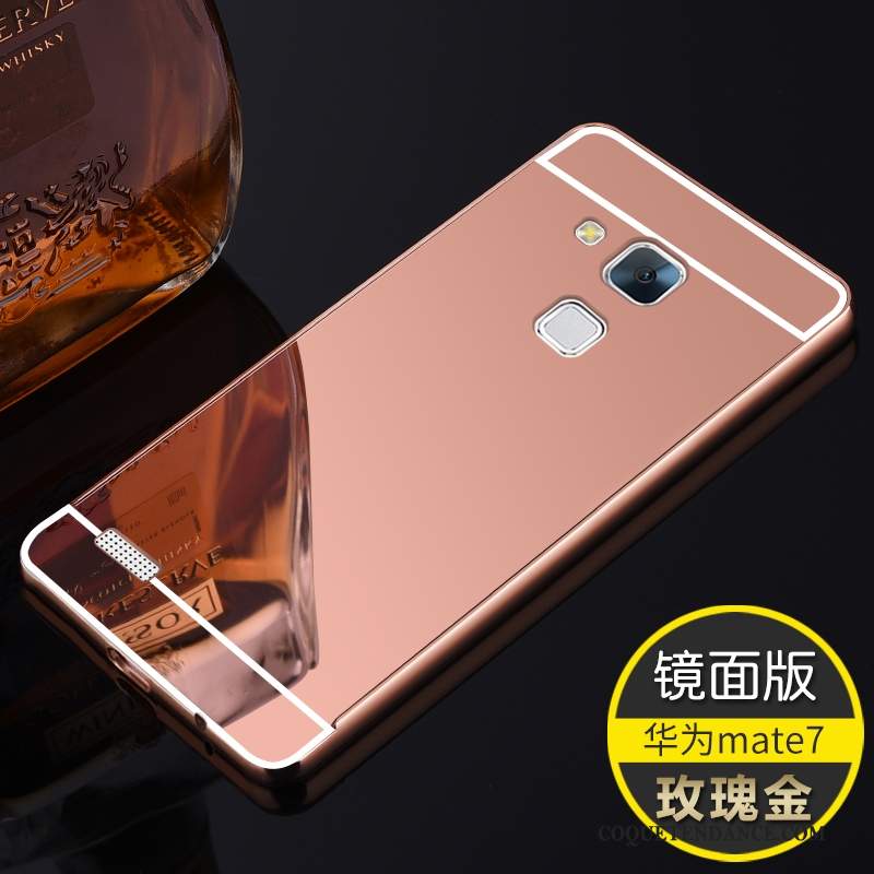 Huawei Ascend Mate 7 Coque Charmant Métal Incassable Étui De Téléphone