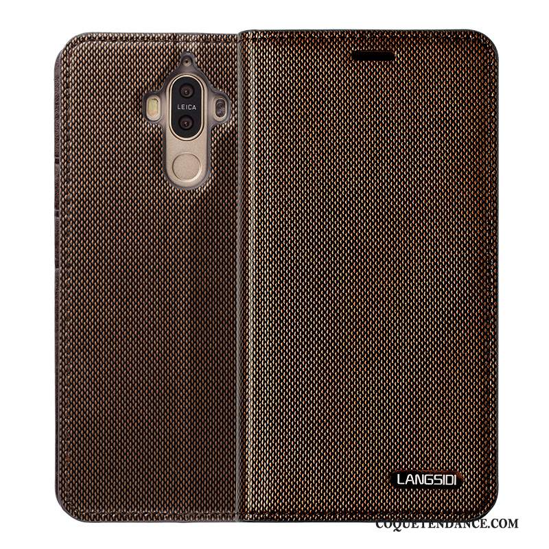 Huawei Ascend Mate 7 Coque De Téléphone Protection Incassable Étui En Cuir Clamshell