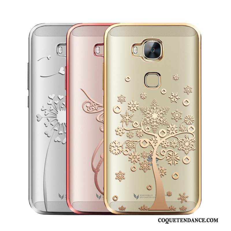 Huawei G7 Plus Coque De Téléphone Protection Multicolore Transparent Étui