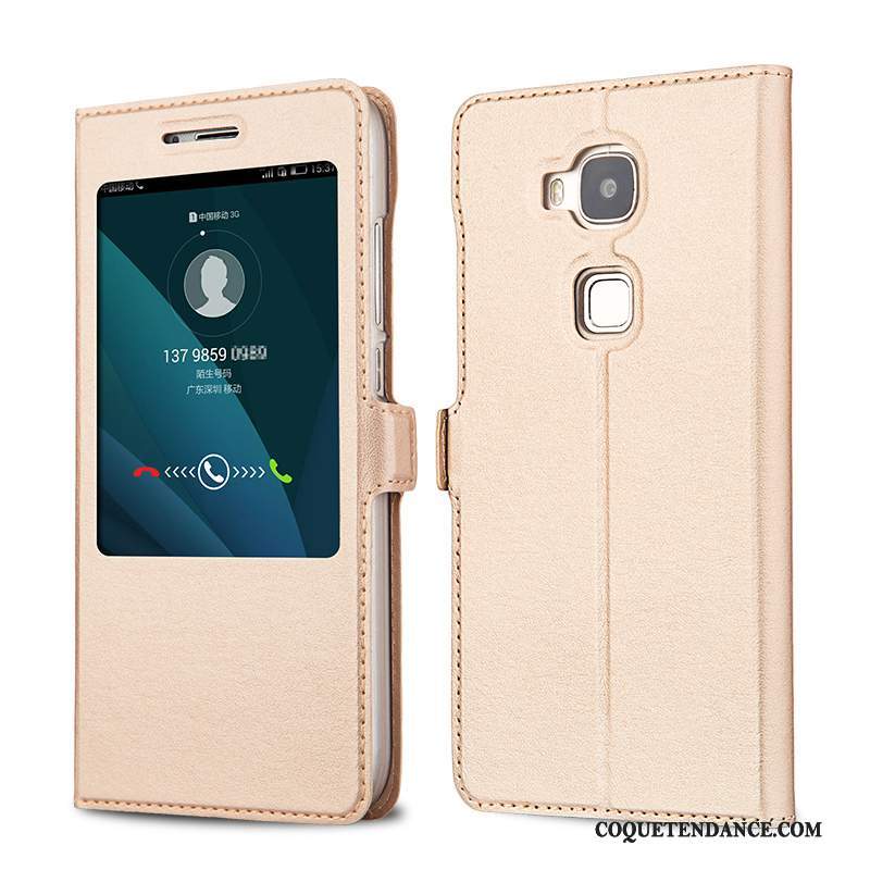 Huawei G7 Plus Coque Mesh Protection Or Étui