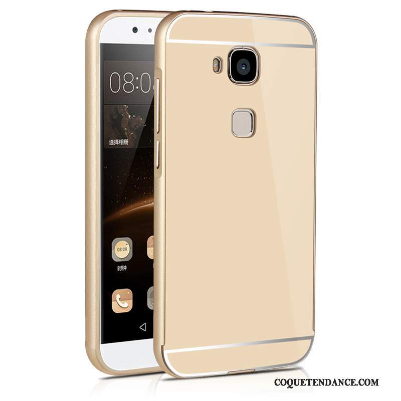 Huawei G7 Plus Coque Très Mince Incassable Métal Border Étui