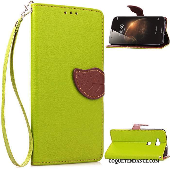 Huawei G7 Plus Coque Vert Silicone Protection Étui En Cuir Tendance