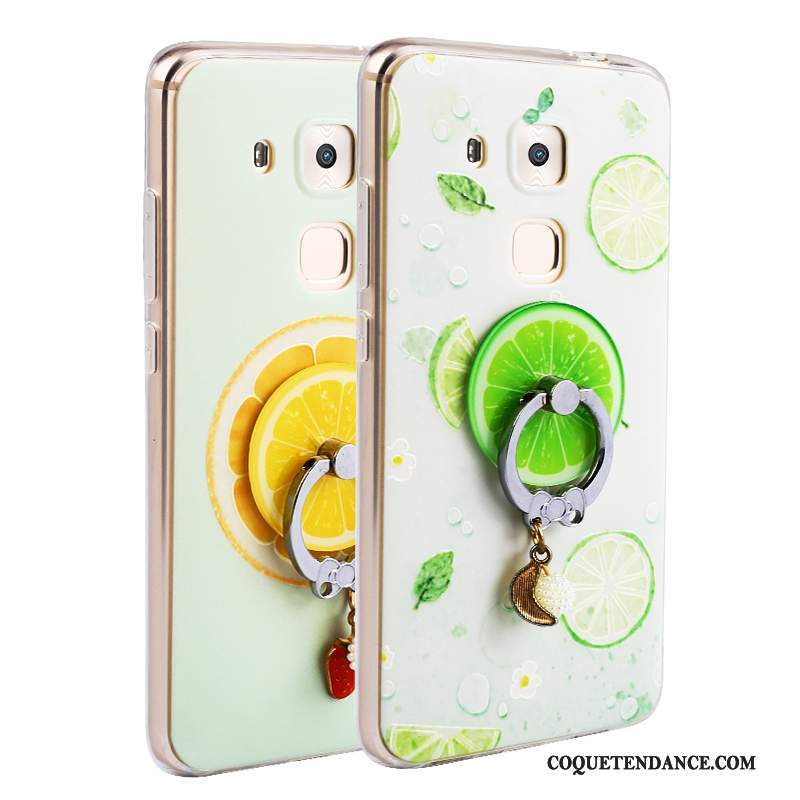 Huawei G7 Plus Coque Étui Tout Compris De Téléphone Vert Protection