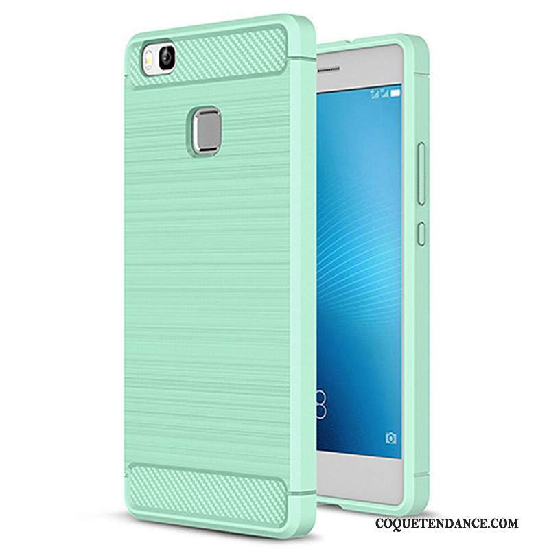 Huawei G9 Lite Coque Silicone Étui Vert Protection