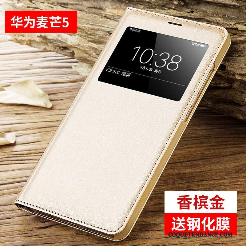 Huawei G9 Plus Coque Clamshell Or Protection Tout Compris Incassable