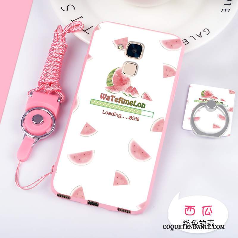 Huawei G9 Plus Coque De Téléphone Protection Fluide Doux Dessin Animé Rose