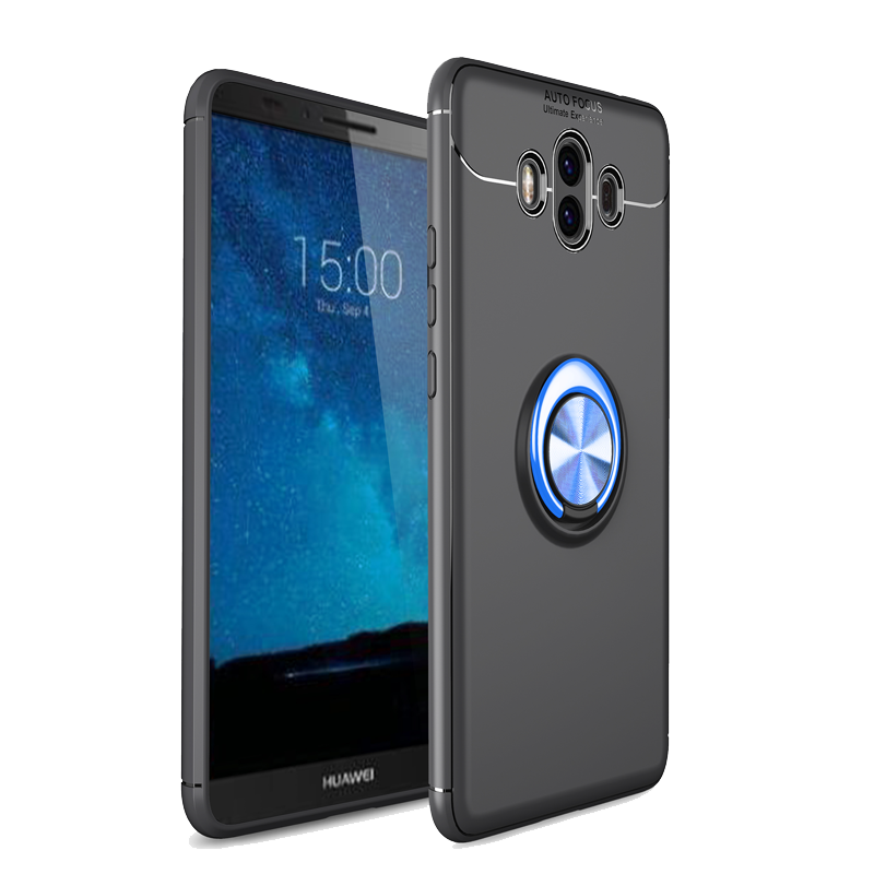 Huawei Mate 10 Coque De Téléphone Silicone Protection Noir Incassable
