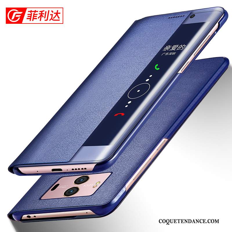 Huawei Mate 10 Coque Housse Incassable Bleu Protection Étui