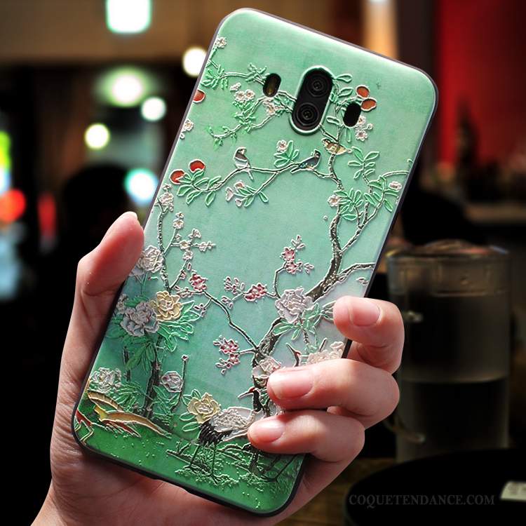 Huawei Mate 10 Coque Incassable De Téléphone Créatif Vert Personnalité