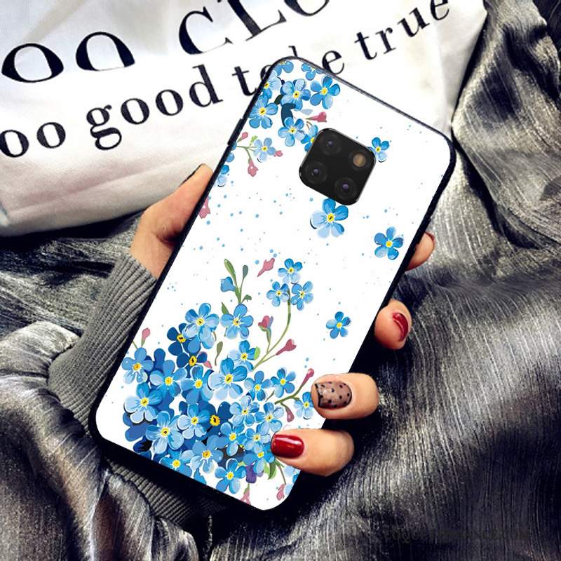 Huawei Mate 20 Pro Coque De Téléphone Blanc Incassable Étui Tout Compris