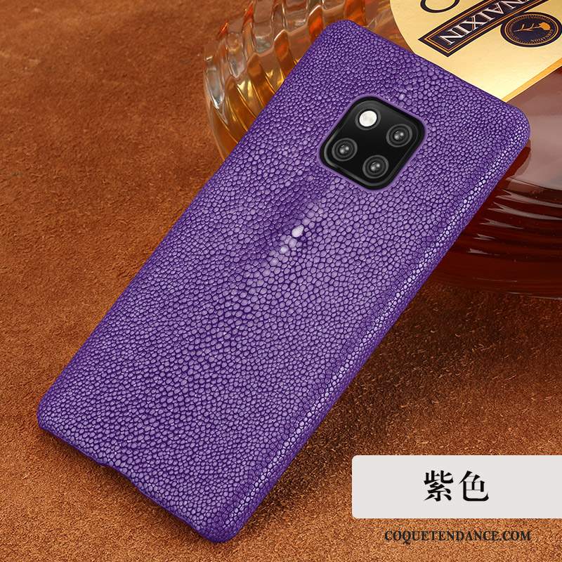 Huawei Mate 20 Rs Coque Créatif Luxe Incassable Protection Cuir