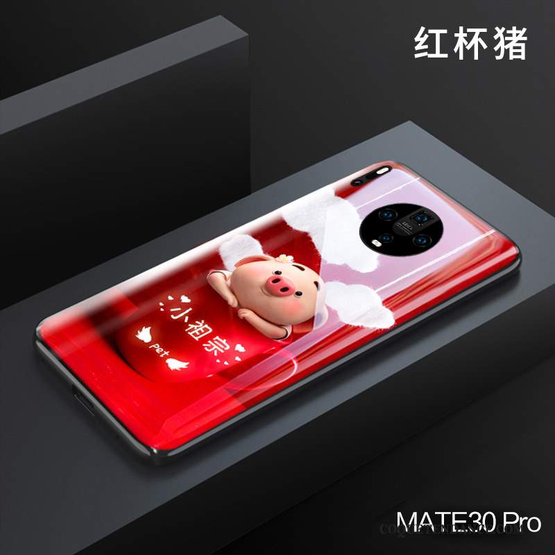 Huawei Mate 30 Pro Coque Personnalité De Téléphone Incassable Charmant Amoureux