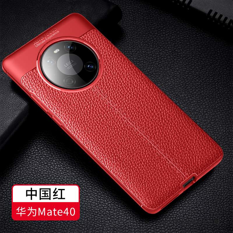 Huawei Mate 40 Coque Rouge Personnalité Nouveau Incassable Tout Compris