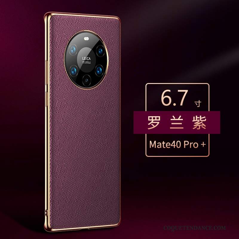 Huawei Mate 40 Pro+ Coque Protection Luxe Tout Compris Étui De Téléphone