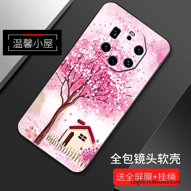 Huawei Mate 40 Rs Coque De Téléphone Étui Simple Dessin Animé Charmant