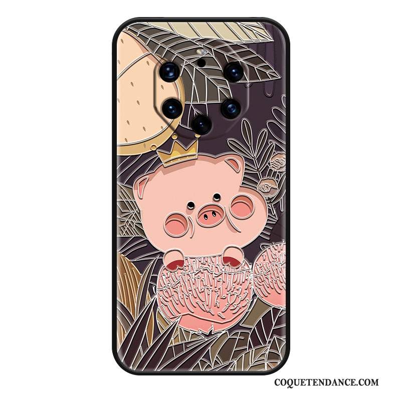 Huawei Mate 40 Rs Coque Étui De Téléphone Silicone Dessin Animé Protection