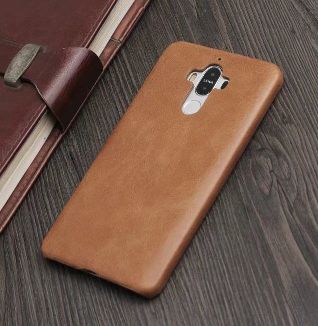 Huawei Mate 9 Coque Cuir Véritable De Téléphone Business Étui En Cuir Protection