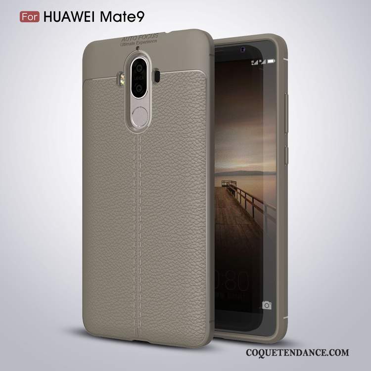 Huawei Mate 9 Coque Gris Simple De Téléphone Étui Protection