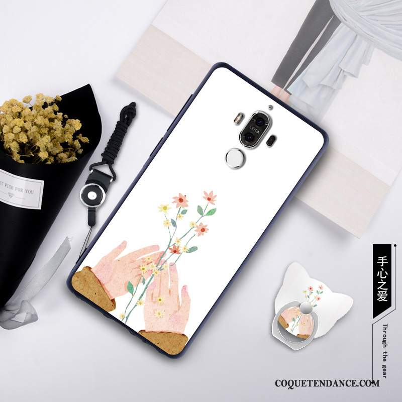 Huawei Mate 9 Coque Membrane Tempérer Fluide Doux De Téléphone Multicolore