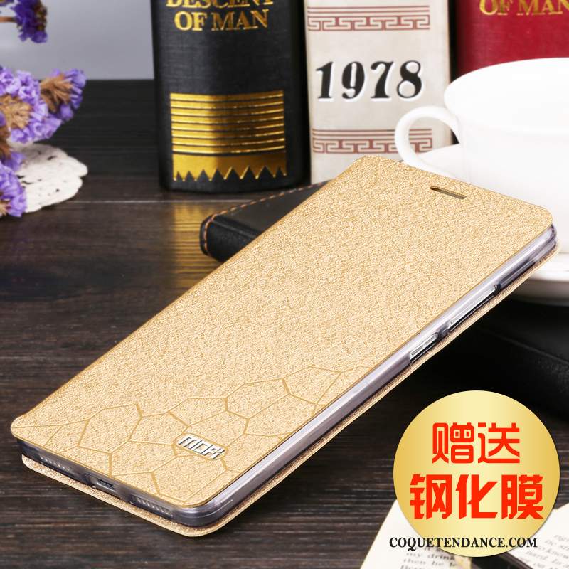 Huawei Mate 9 Coque Étui En Cuir Protection Clamshell Créatif Or