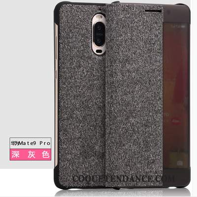 Huawei Mate 9 Pro Coque Incassable Windows De Téléphone Étui En Cuir Protection