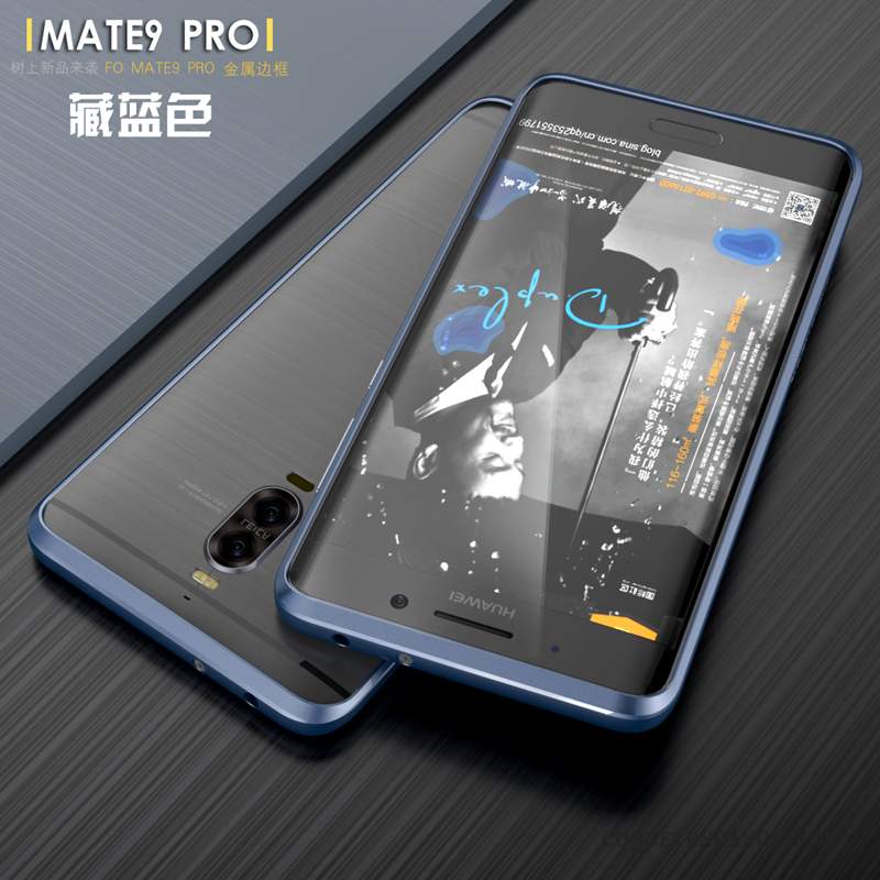 Huawei Mate 9 Pro Coque Protection Bleu Tendance Créatif Border