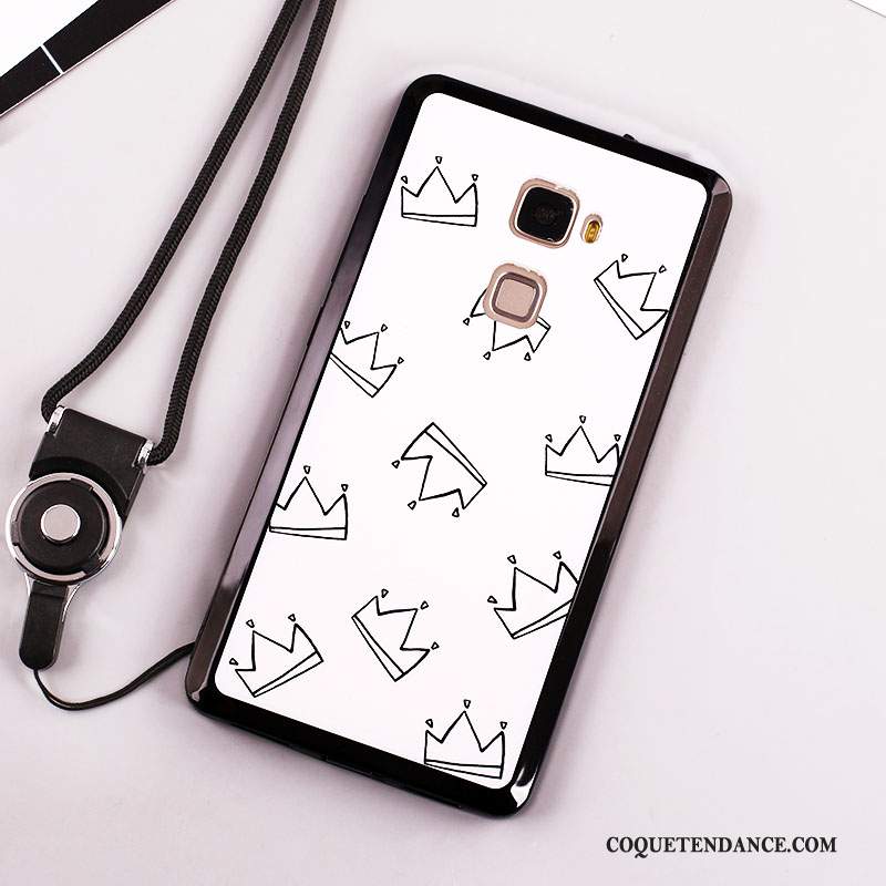 Huawei Mate S Coque De Téléphone Fluide Doux Peinture Étui Ornements Suspendus