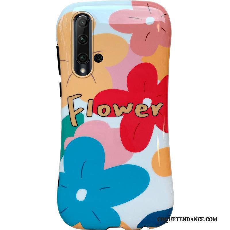 Huawei Nova 5t Coque Fleur Créatif De Téléphone Étui Silicone
