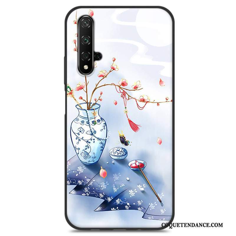 Huawei Nova 5t Coque Style Chinois Silicone Incassable Frais Étui