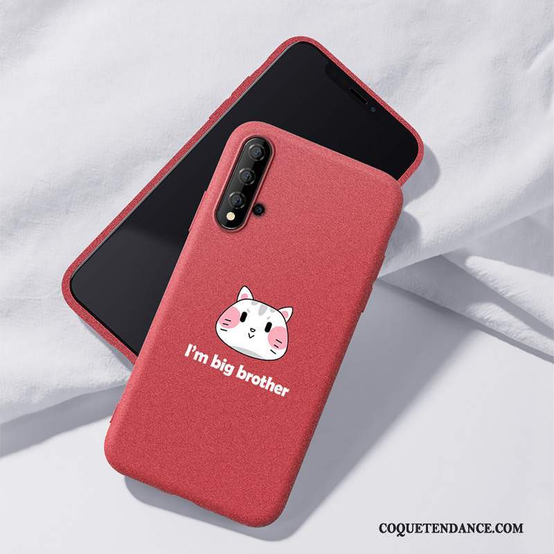 Huawei Nova 5t Coque Tout Compris De Téléphone Étui Rouge Protection