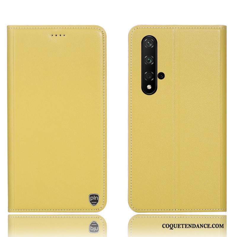 Huawei Nova 5t Coque Étui En Cuir Housse Protection Tout Compris Incassable