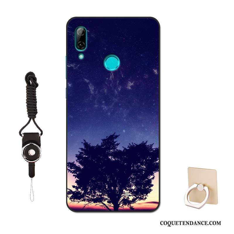 Huawei P Smart 2019 Coque Bleu Mode Personnalisé Protection Incassable