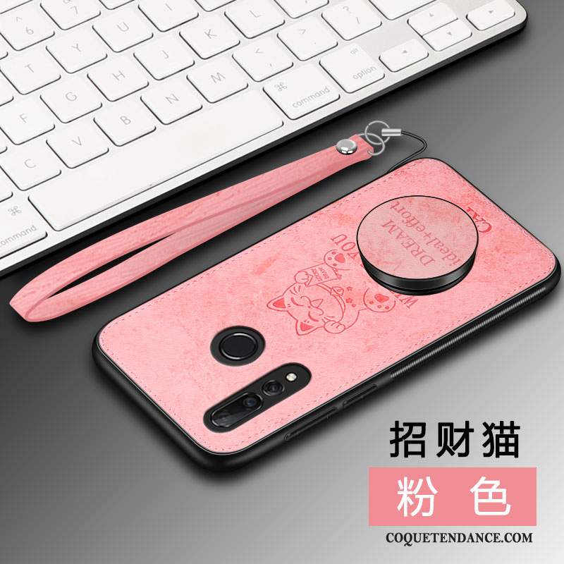 Huawei P Smart+ 2019 Coque De Téléphone Tempérer Chat Richesse À Bord