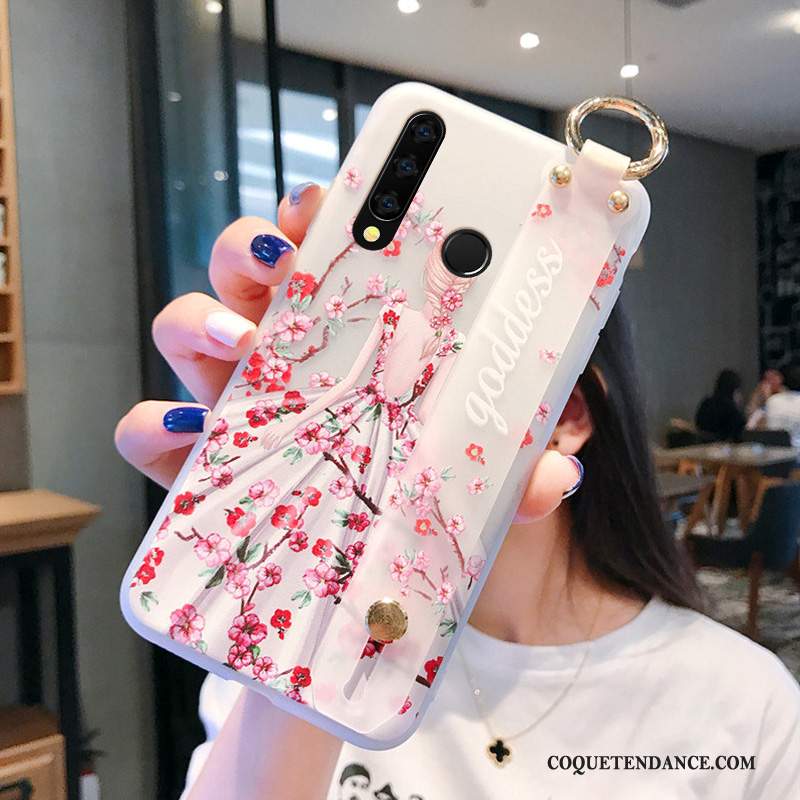 Huawei P Smart+ 2019 Coque Incassable Tout Compris Étui Créatif Ornements Suspendus